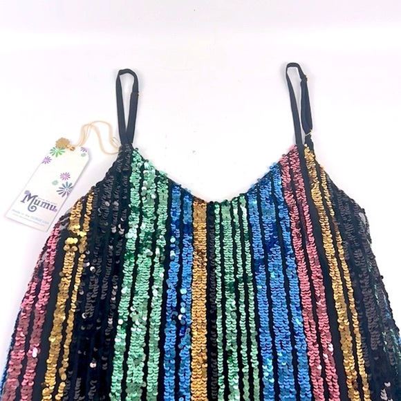Show Me Your MuMu Vivian Sequined Mini Dress - Picture 6 of 12
